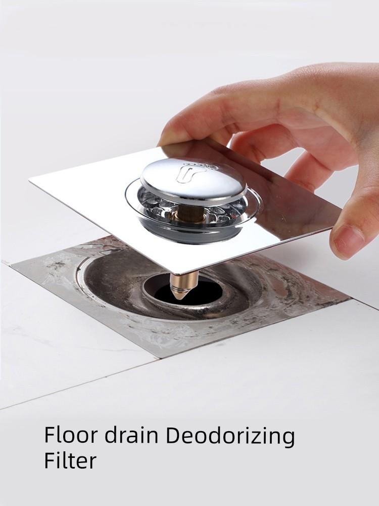 Floor Drain Odor Preventer Toilet Sewer Anti-Odor Handy Gadget Anti-Insect Anti-Odor Mat Deodorant Core Closure Cover