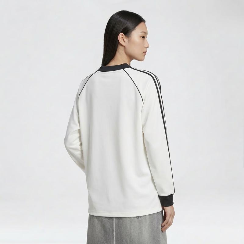 adidas Женский топ adidas Originals с длинным рукавом и жаккардовым узором 3S