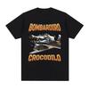 Bombardiro Crocodilo Crocodile Plane Bomber Funny Humor T-shirt Women Casual Short Sleeve T Shirts Comfort T-shirts