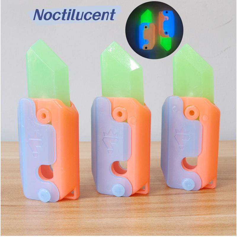 Светящийся в темноте нож-морковка Идеально подходит для ночного веселья и игр Новый выпуск!