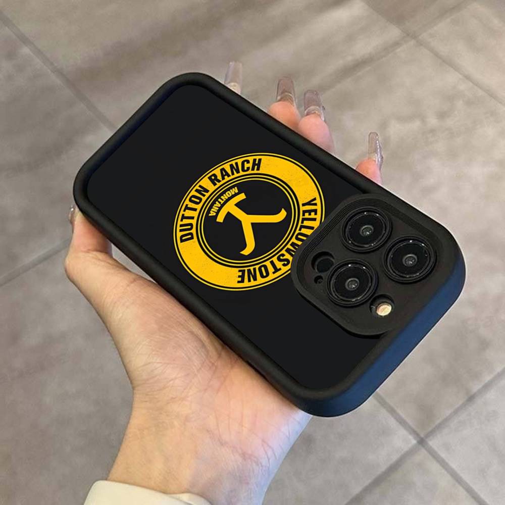 Чехол для телефона с логотипом ТВ Y-yellowstoneS Для IPhone 17 16 15 14 13 Pro Max Plus 12 11 Чехол