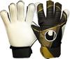 Uhlsport Практикуйте вратарские перчатки для футбола Powerline Elite Starter Soft 1011312 02 7 Черный x Золотой x Белый
