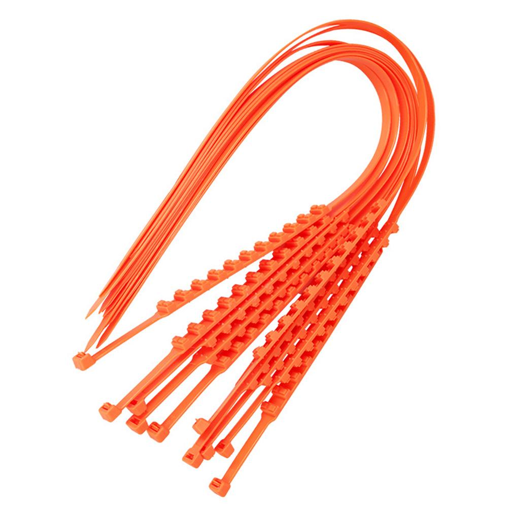 10 шт. Автомобильные уличные цепи противоскольжения для снежных шин, нейлоновые цепи для автомобильных шин, зимние шины для автомобилей, колеса, снежные цепи для внедорожников, для улицы