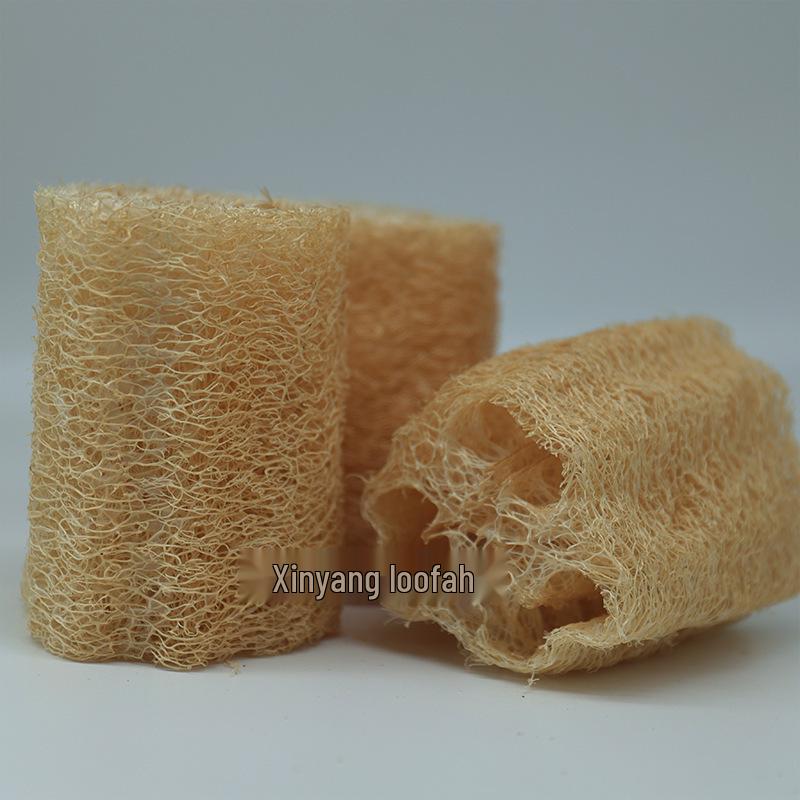Natural Luffa Brush: Multi-Purpose Dish Scrubber & Bathing Sponge with Massage & Water Absorption Features