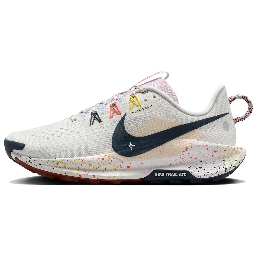 Nike React Pegasus Trail 5 Summit White Football Grey Pink Foam Armory Navy Women's DV3865-102