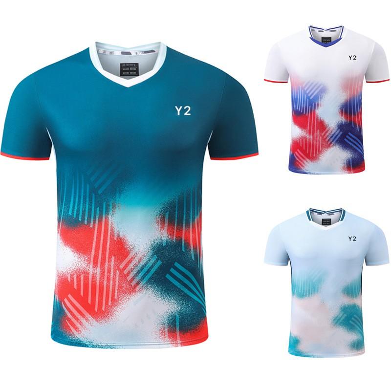 Quick-Dry Badminton Shirt Kids Adults Unisex Sportswear Training Uniform Lightweight Breathable Athletic Top