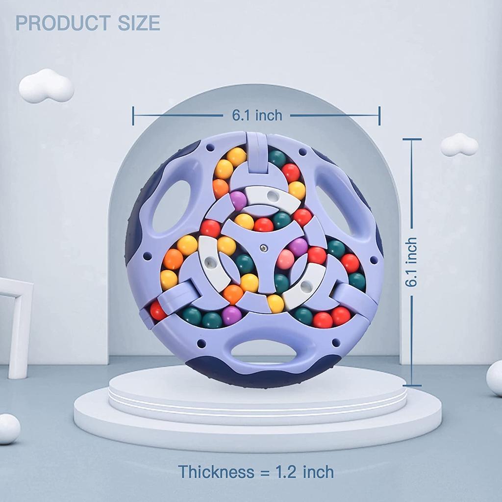 Fidget Toys Puzzles For Adults Gifts Sensory Toys For Autistic Children Learning & Education Toys Rotating Magic Bean Pad Games