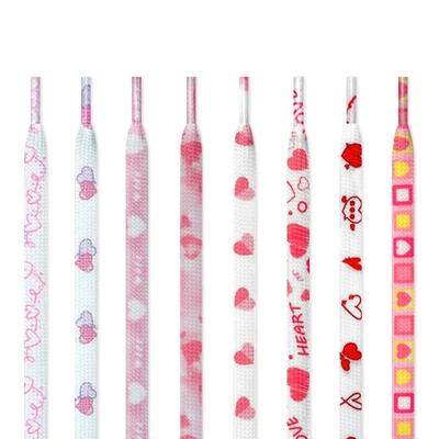 Шнурки для пар Love Heart, качественные шнурки для кроссовок, повседневные плоские шнурки 120/140/160 см, аксессуары для спортивной обуви для бега