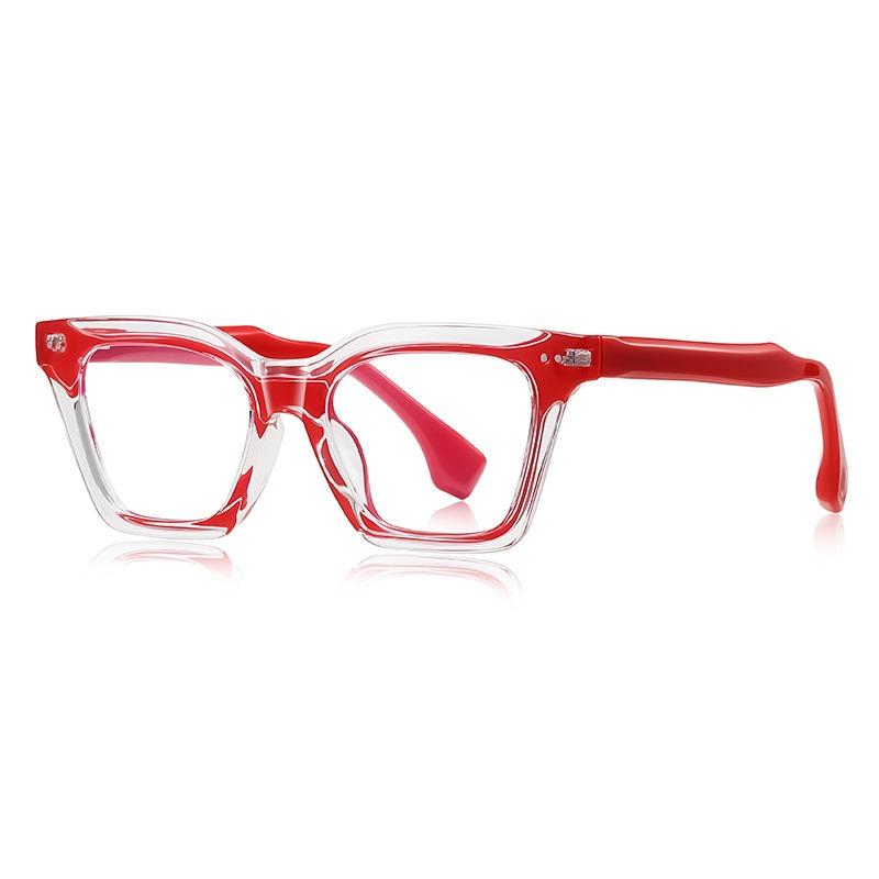Retro Glasses Frame for Woman Reading Glasses Anti Blue Light Myopia Glasses TR90 Prescription Optical Eyewear