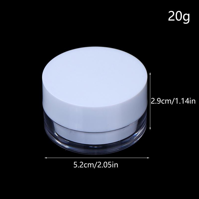20/30/50 г Многоразовая косметическая банка для крема, лосьона, масла для тела, контейнеры для макияжа, круглые, дорожные, для крема для лица, лосьона, пустая бутылка для повторного наполнения