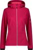 CMP Softshell Jacket Zip Hood Women (39A5006) Women's Softshell Jacket with Detachable Hood (39A5006) Fuchsia