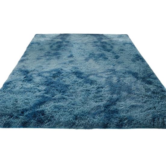 Длинный плюшевый коврик с принтом тай-дай, современный нескользящий нескользящий коврик для гостиной, который можно стирать в машине