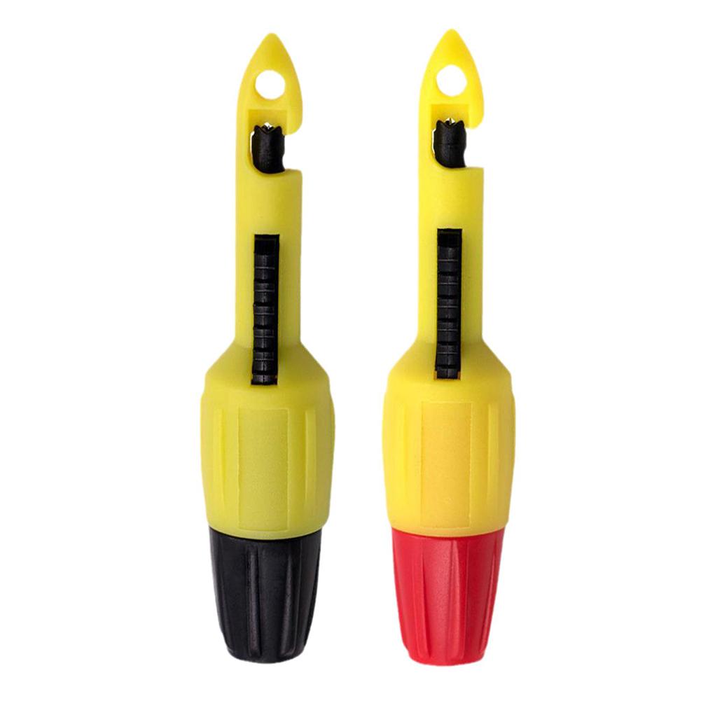 2Pcs Insulation Wire Piercing Puncture Probe Test Hook Clip with 2mm/4mm Socket Automotive Car Repair