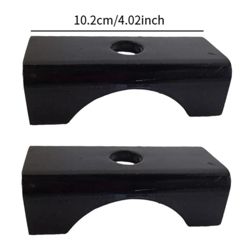 Heavy Duty Replacement Spring Seat Mount Brackets For Trailer Axles SP 3 3" Round Tube Suspension Mounting Pair Included