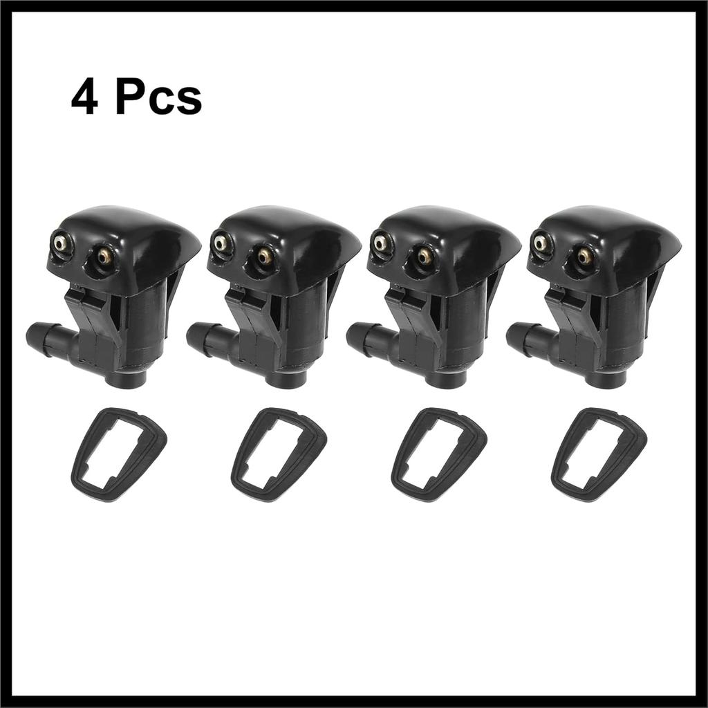 4pcs Car Front Windshield Washer Nozzles for Toyota Corolla 1992-1996 Replaces 85381-30020 Durable Material