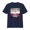 Мягкая хлопковая футболка Tangerine Dream Stratosfear Print Дизайн в стиле ретро рок-группы винтажный стираный топ для повседневной носки
