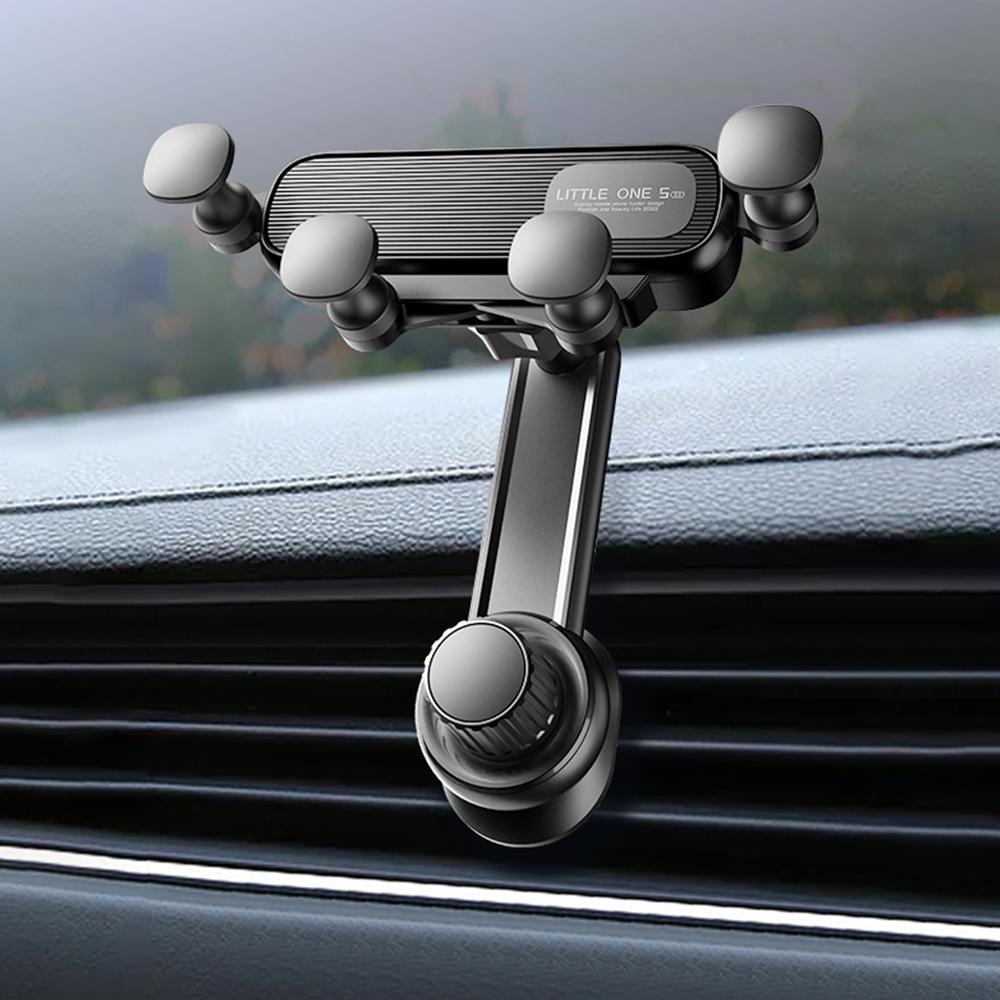 Держатель для телефона в машину, автомобильный держатель для телефона, крепление на вентиляционную решетку автомобиля, держатель для мобильного телефона с функцией Hands Free для автомобиля, подходит для всех видов автомобильных креплений