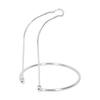   Reel Rack Stainless Steel Short Type U Shaped Upper Frame Round Base Lightweight Detachable Fishing Gear Stand