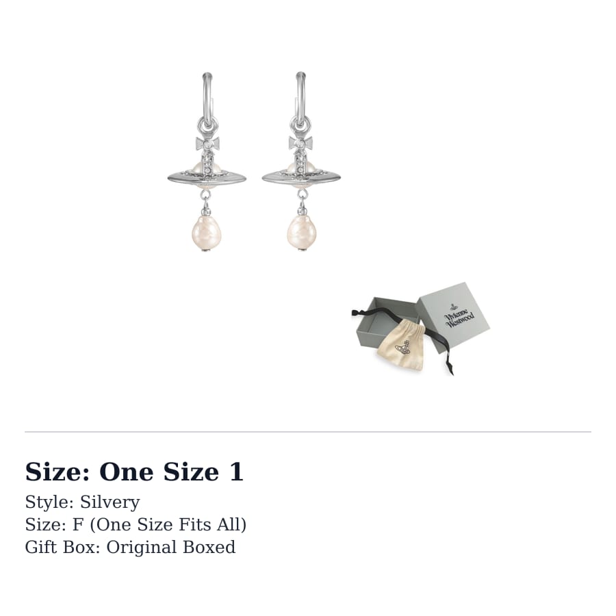 Vivienne Westwood Brass Earrings Unisex Duck Tongue 6203007202P226P226