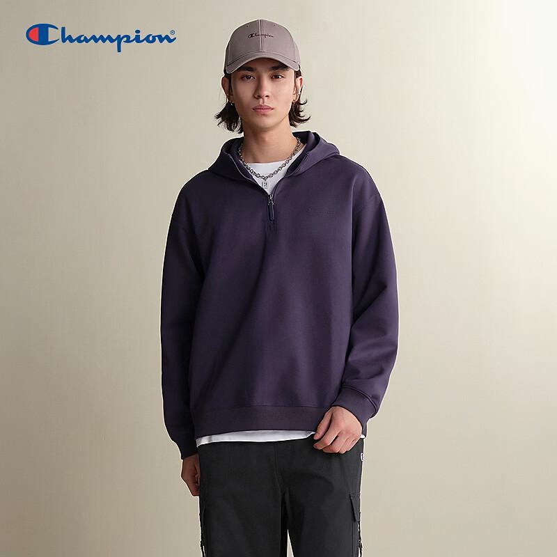 Champion Унисекс худи на молнии в винтажном стиле