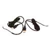 Нейлоновый USB-кабель для мыши, сменный провод, оранжево-белый, для мыши Steelseries KANA Special, лучшая замена