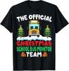 SPECIAL Xmas School Bus Monitor Team - School Bus Monitor Xmas Tee T-Shirt S-3XL