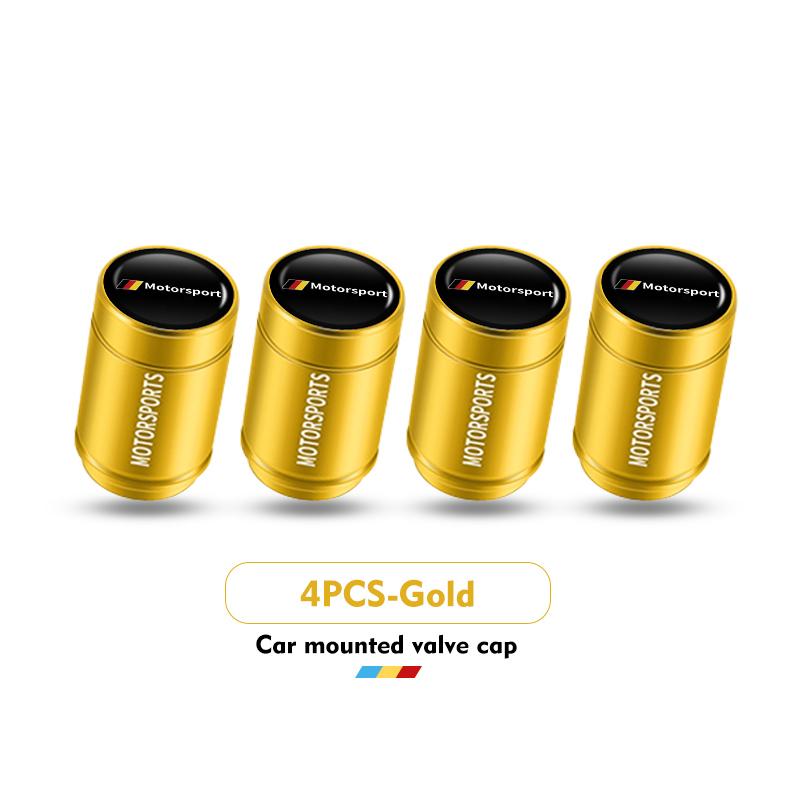 BLS1 Aluminium Car Wheel Tire Valve Air Caps Stem Cover Dustproof For BMW E84 E87 E90 E91 E92 E93 F10 F20 F30 F40 F15 F25 F26