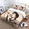 Singing Tattooed Musician Art Bedding Duvet Cover Set Duvet Cover Pillowcases  (1*Duvet Cover 2*Pillowcases, without duvet insert)