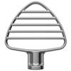 Stainless Steel Accessories Mixing Paddle 4.5-5 Quart Flex Edge Beater for KitchenAid