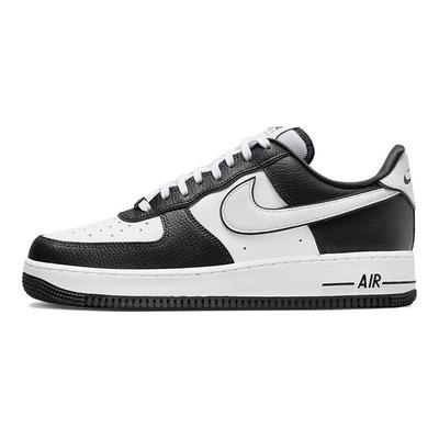 Мужские кроссовки Air Force 1 07 LV8 Panda белые черные Racer-Blue DX3115-100