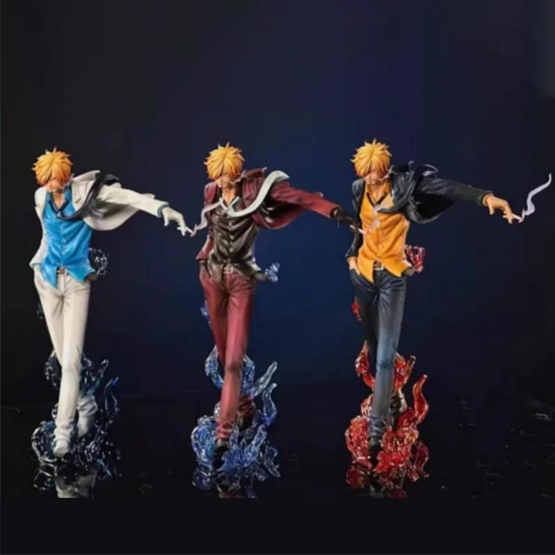 Фигурка Санджи из аниме One Piece, 24 см, с показа мод, из ПВХ, модель, статуэтка, украшение, коллекционное изделие, игрушка, подарок.