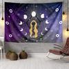Moonlit Meditation Tapestry Room Decoration Wall Hanging for Living Room Bedroom, dormitory, Birthday and Christmas gifts
