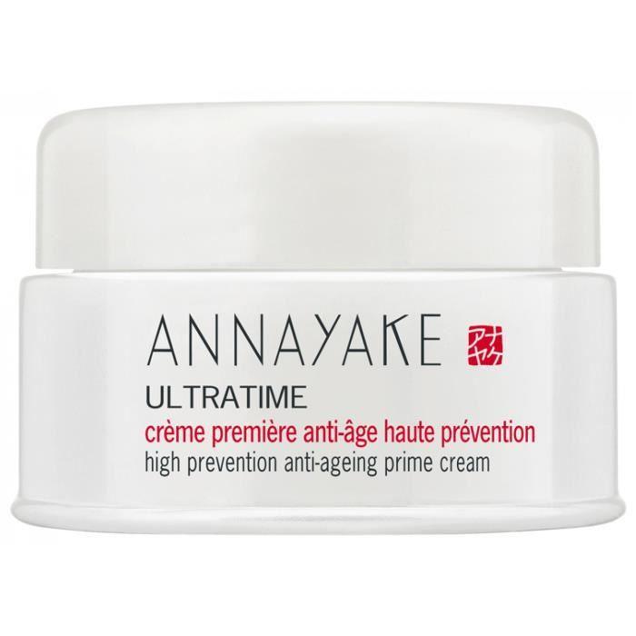 Crème Anti-Âge Haute Prévention ANNAYAKÉ Ultratime - 50 Ml - Sans Parabène