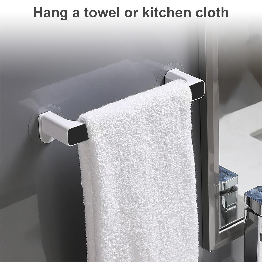 Вешалка-полотенцедержатель Пластиковая планка для тряпок Полка для подвешивания кухонных полотенец, тряпок для посуды для кухни, туалета, ванной комнаты