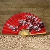 Elegant Traditional Chinese Large Size Decorative Fan Silky-1