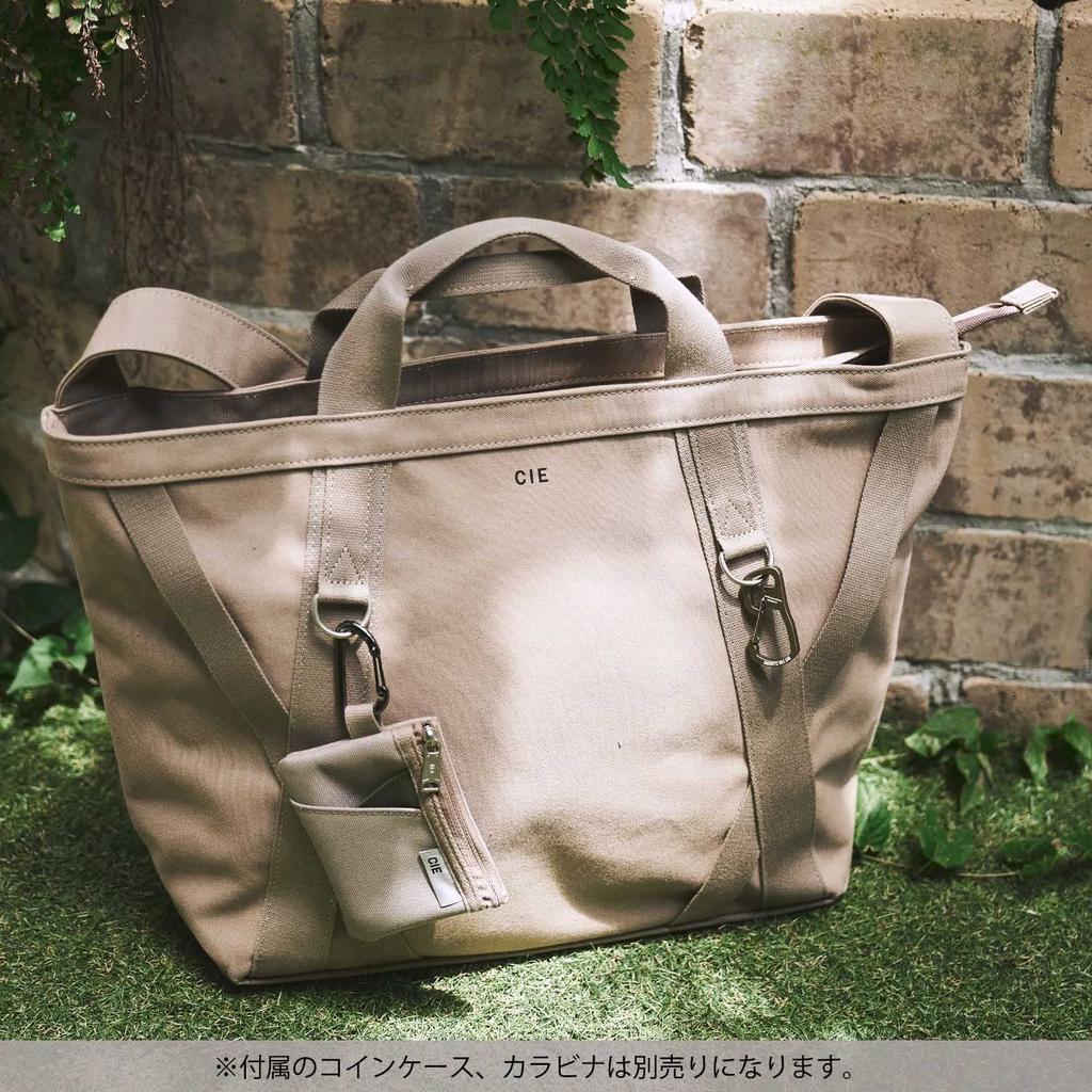 Sea DUCK CANVAS WHITE Made In Japan Tote Bag 2WAY Shoulder ALBERTON Simple Waterproof Duck Canvas [CIE] TOTE-L Men's Women's