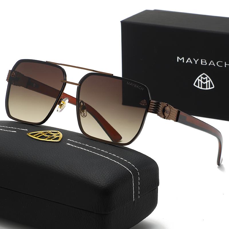 Очки MAYBACH Роскошный бренд для мужчин и женщин Высококачественные Классические Солнцезащитные Очки Высокое Качество Очки Пилот Модные Очки UV 400