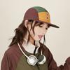 Splicing Quick-drying Dad Hat Waterproof Flat-brimmed Cap Casual 5-panel Baseball Cap  Summer