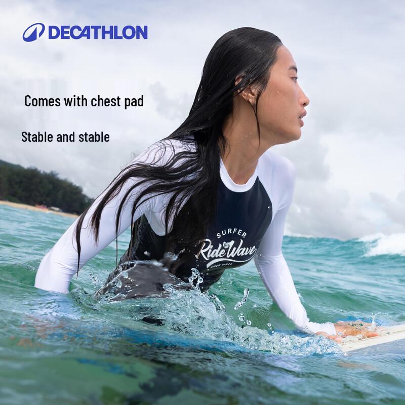 Decathlon Women's Slim Fit Cooling Surfing Sun Protection Suit