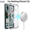 Для телефона Nothing Phone 3 5G Чехол для телефона IMAK Ударопрочный Мягкий Космический Магнитный Чехол