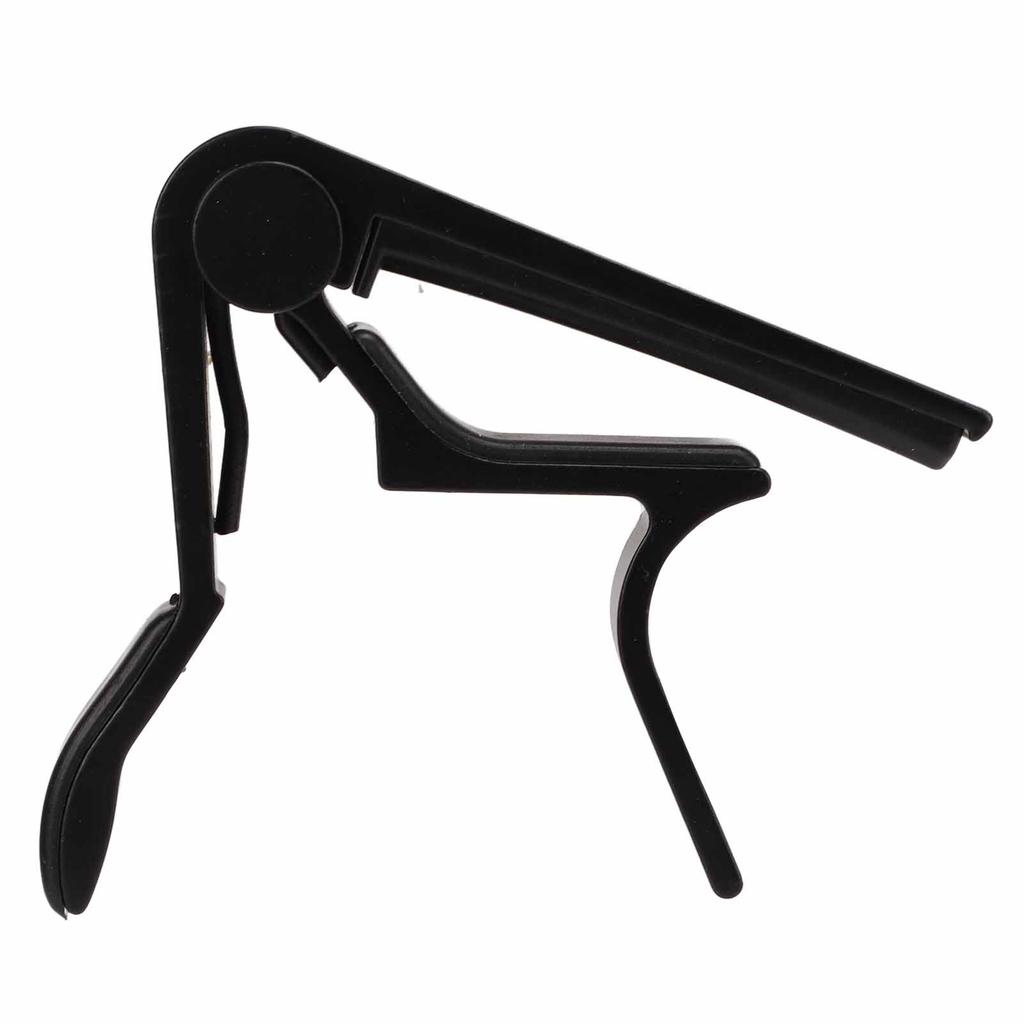 Каподастр быстрого снятия, зажим для струн, набор аксессуаров, комплект с 5 медиаторами для гитары, для баса, банджо, черный