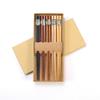 Yoshiki Kobo (YOSHIKI) Wooden Chopsticks Set of 5, 5 Colors, for Guests, Gift Boxed, Perfect for Celebrations and Gifts, SDGs, Plastic-Free, YK-C5