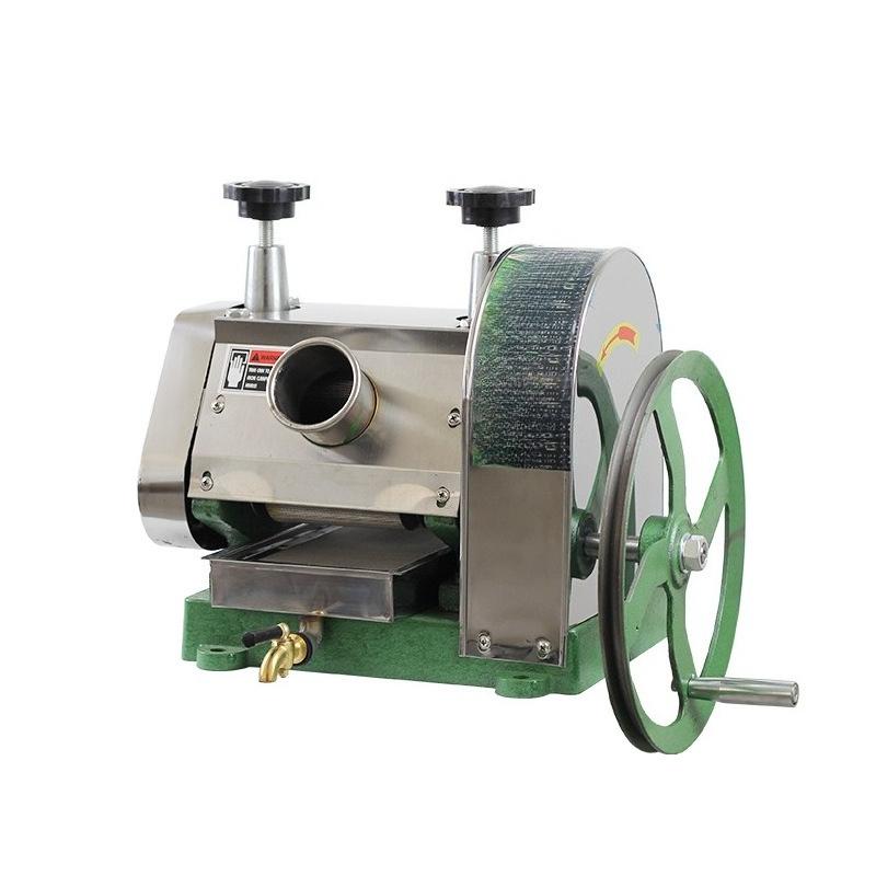 Ручная соковыжималка для сахарного тростника, настольная, из нержавеющей стали, сепаратор сока и жмыха сахарного тростника