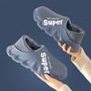 Colsony House Slippers Men Winter Slippers Waterproof Warm Men Shoes Women Couples Non -Slip Plush Cotton Indoor Shoes Men
