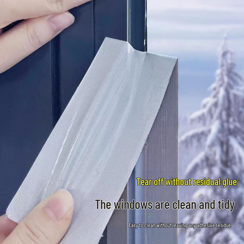 Self-adhesive Windproof and Waterproof Window Sealing Tape for Leak and Cold Protection.