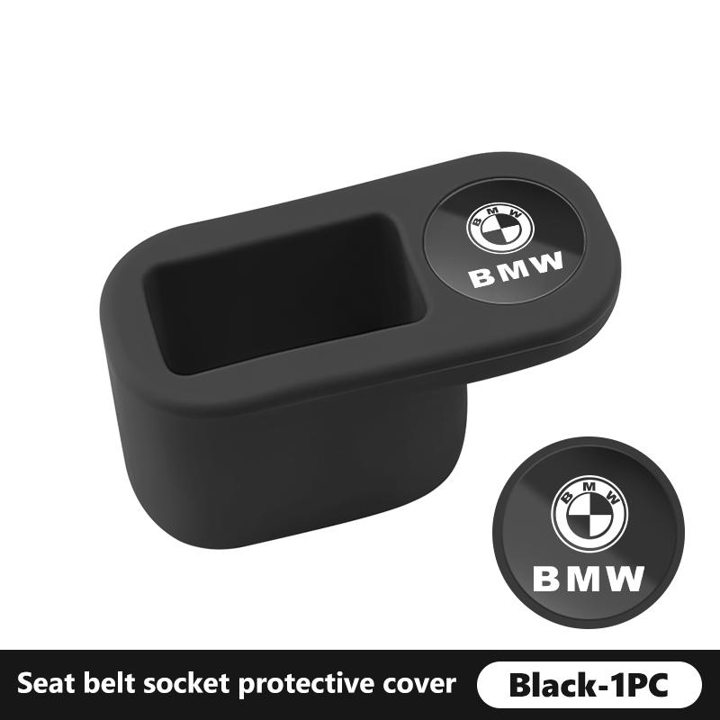 UCFF4 Universal Car Seat Belt Base Anti Scratch Cover Auto Accessories For BMW Performance X1 M3 M6 F01 F02 E34 E36 E60 F10 F20 X6