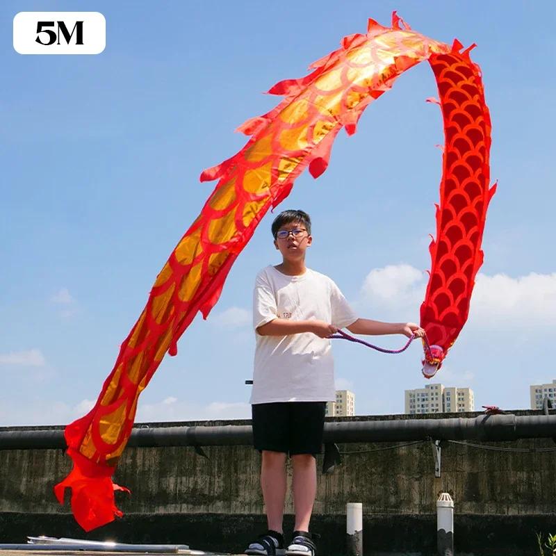 3/5M китайский стиль дракон танец реквизит для детей карнавал фестиваль китайский Новый год квадрат представление забавный реквизит для практики