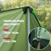 3x6m Awning Waterproof Tarp Tent Shade with Pole Folding Camping Canopy Ultralight Beach Sun