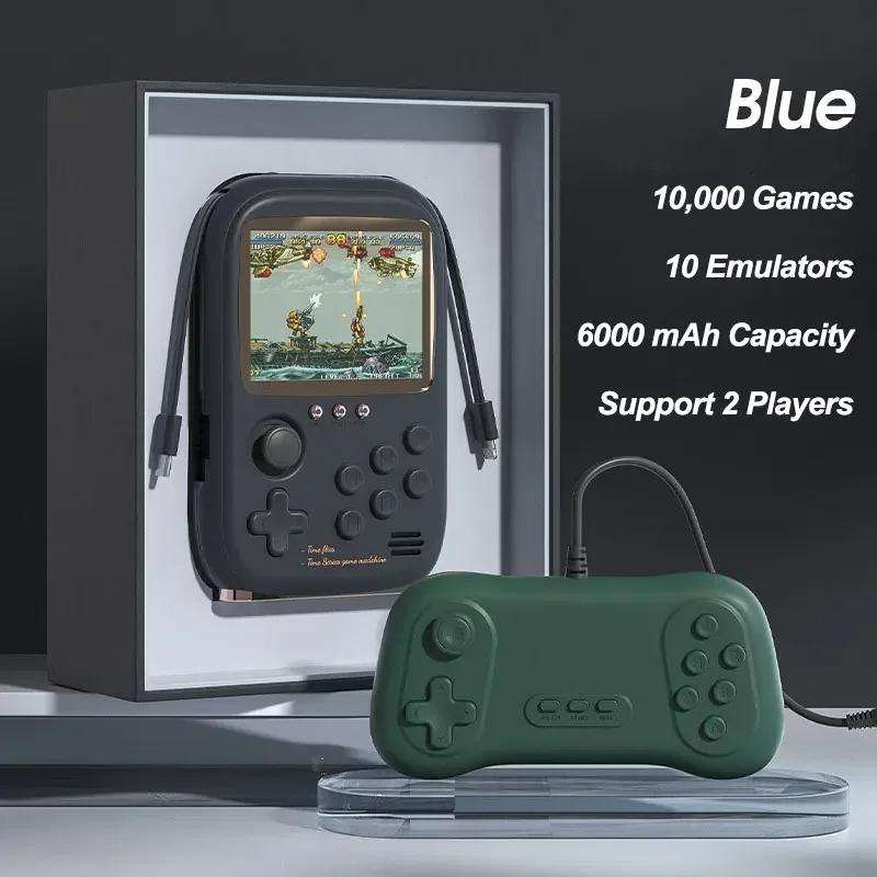 Ultra Clear 3.2 Inch Color Display 2024 New Handheld Game Console Power Bank Can Be Connected To A Tv Childhood Arcade Games