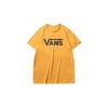 Vans Классическая футболка с коротким рукавом и графическим логотипом, топы унисекс, желтый VN0A4MM650X